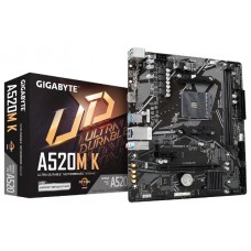 Gigabyte A520M K V2 placa base AMD A520 Zócalo AM4 micro ATX (Espera 4 dias)